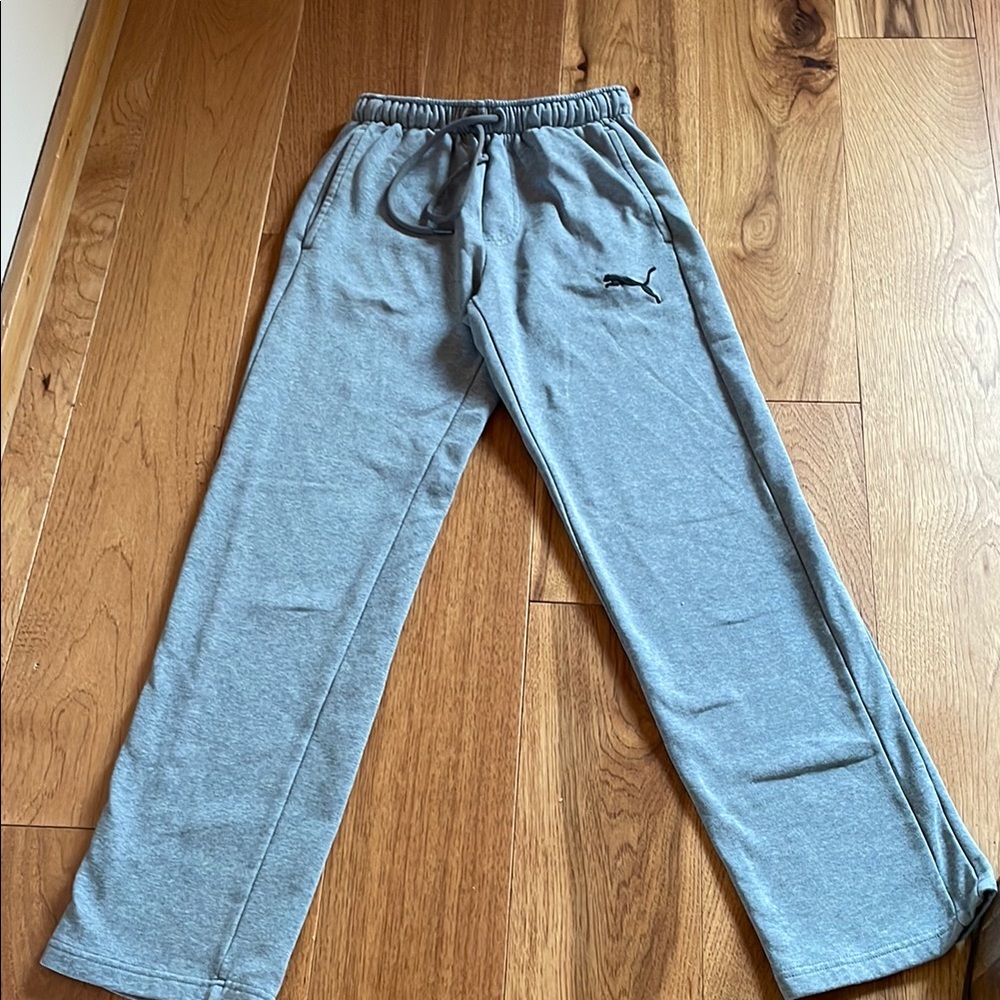 Puma Men's Gray Sweatpants